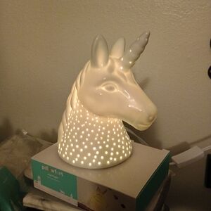 Unicorn LED Night Light - White